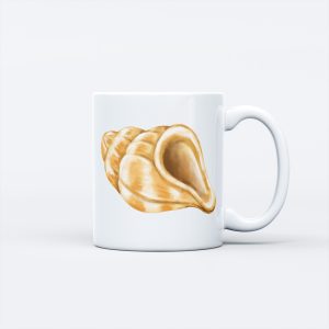 Beach Theme Ceramic Mug - Conch